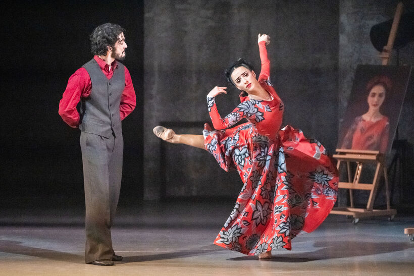 Frida. Ballet company of the F. X. Šalda Theater in Liberec. Photo: DFXŠ archive.